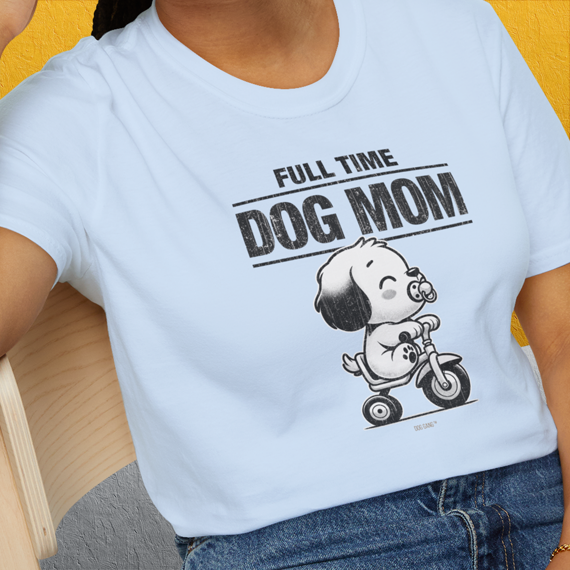 Dog Mom Series, Volume 3, Unisex T-Shirt-, a fun and stylish design for dog lovers from Dog Gang