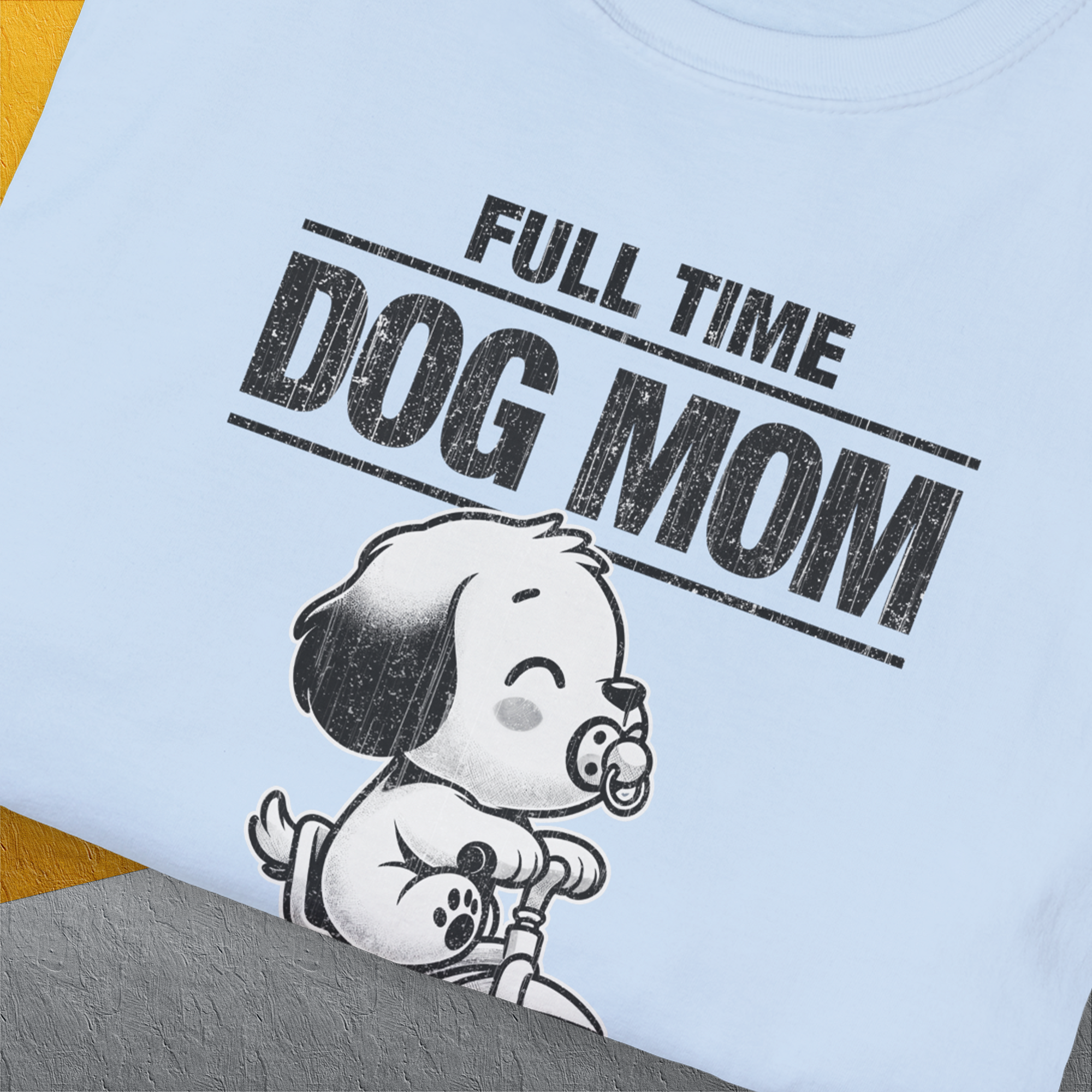 Dog Mom Series, Volume 3, Unisex T-Shirt-. For dog lovers and dog owners. Design by Dog Gang