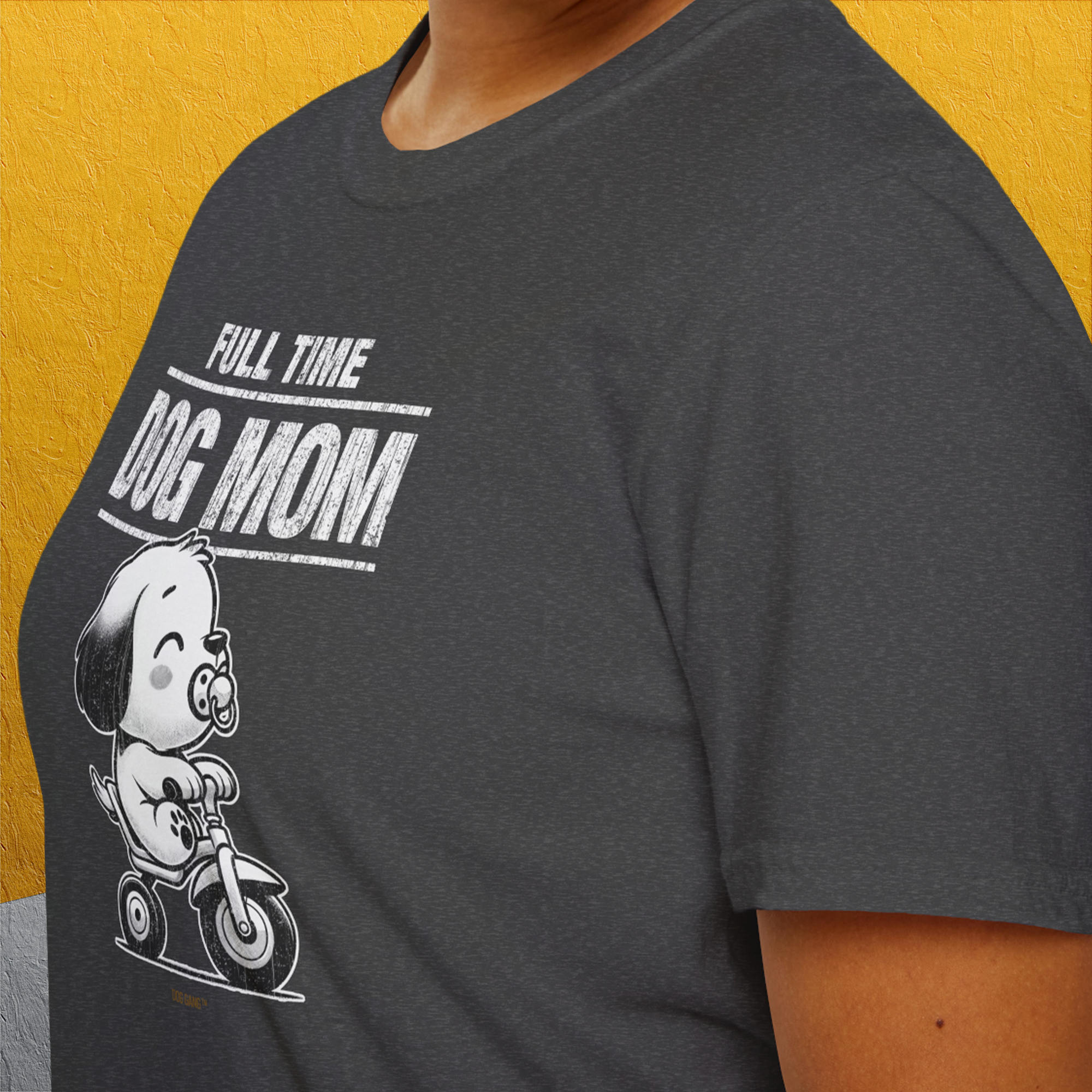 Dog Mom Series, Volume 3, Unisex T-Shirt-, Design by Dog Gang