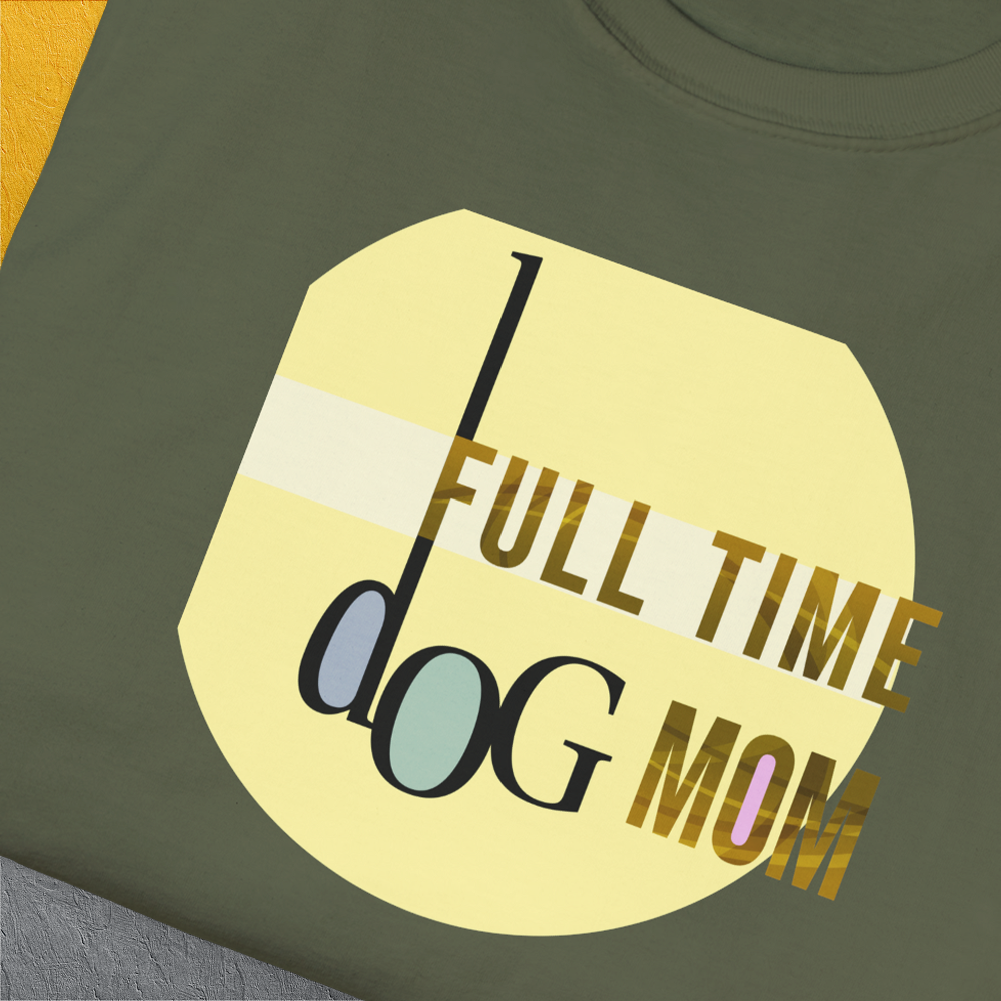 Dog Mom Series, Volume 4, Unisex T-Shirt-. For dog lovers and dog owners. Design by Dog Gang