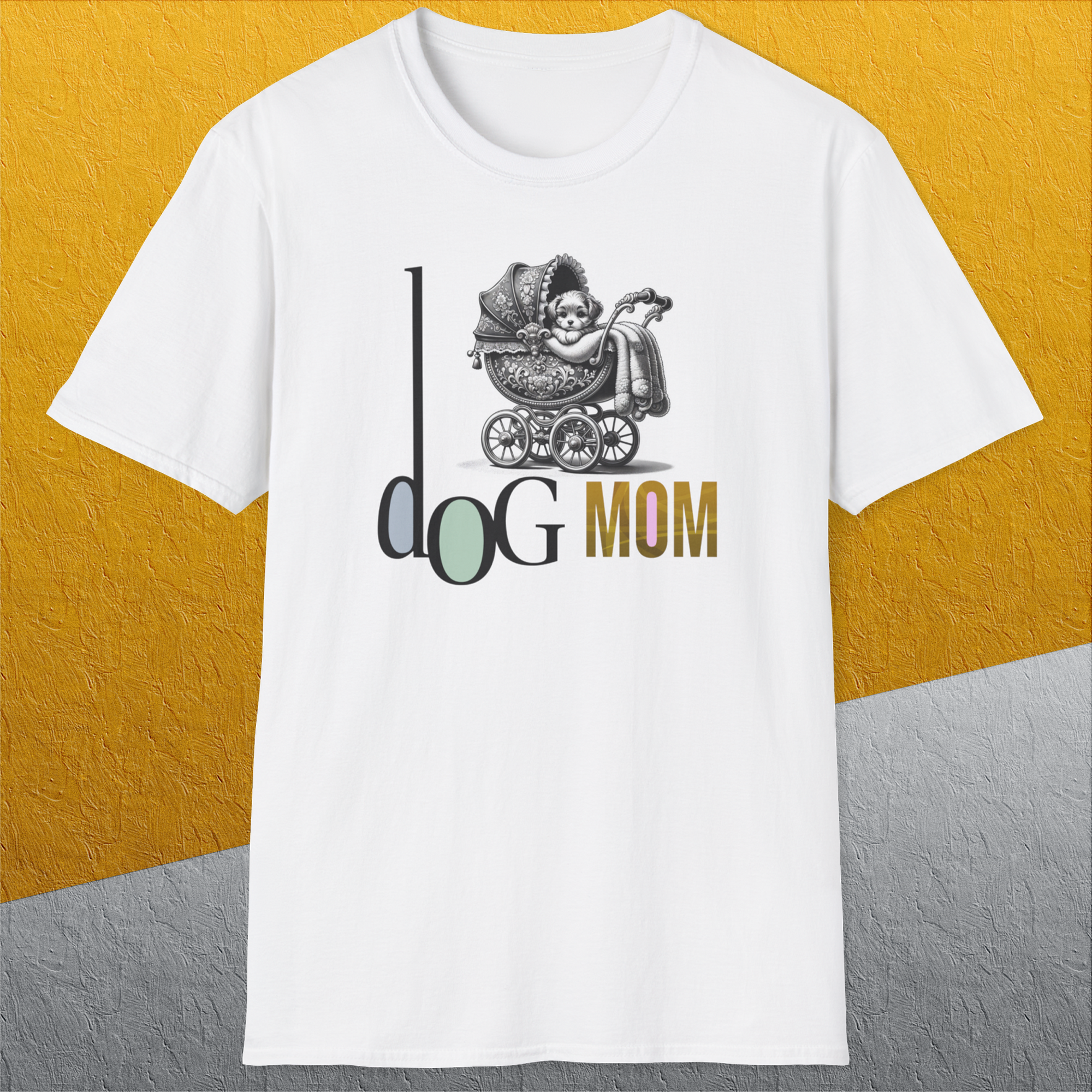 Dog Mom Series, Volume 5, Unisex T-Shirt-. A dog-themed Design from Dog Gang