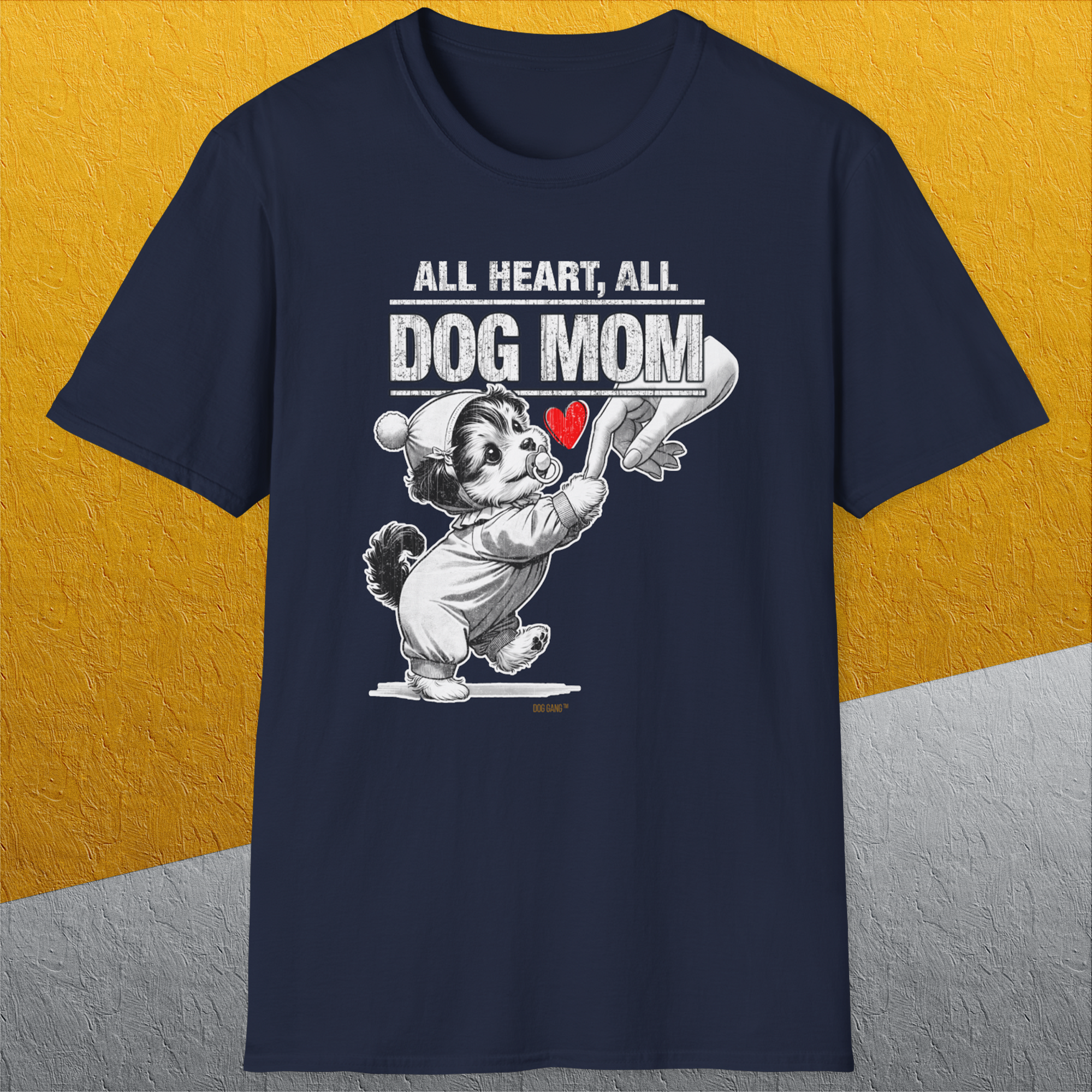 Dog Mom Series, Volume 9, Unisex T-Shirt-. A dog-themed Design from Dog Gang