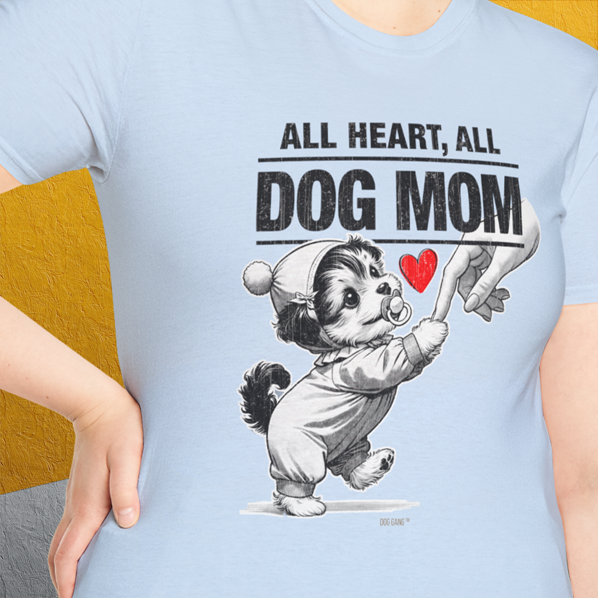 Dog Mom Series, Volume 9, Unisex T-Shirt-, Design by Dog Gang