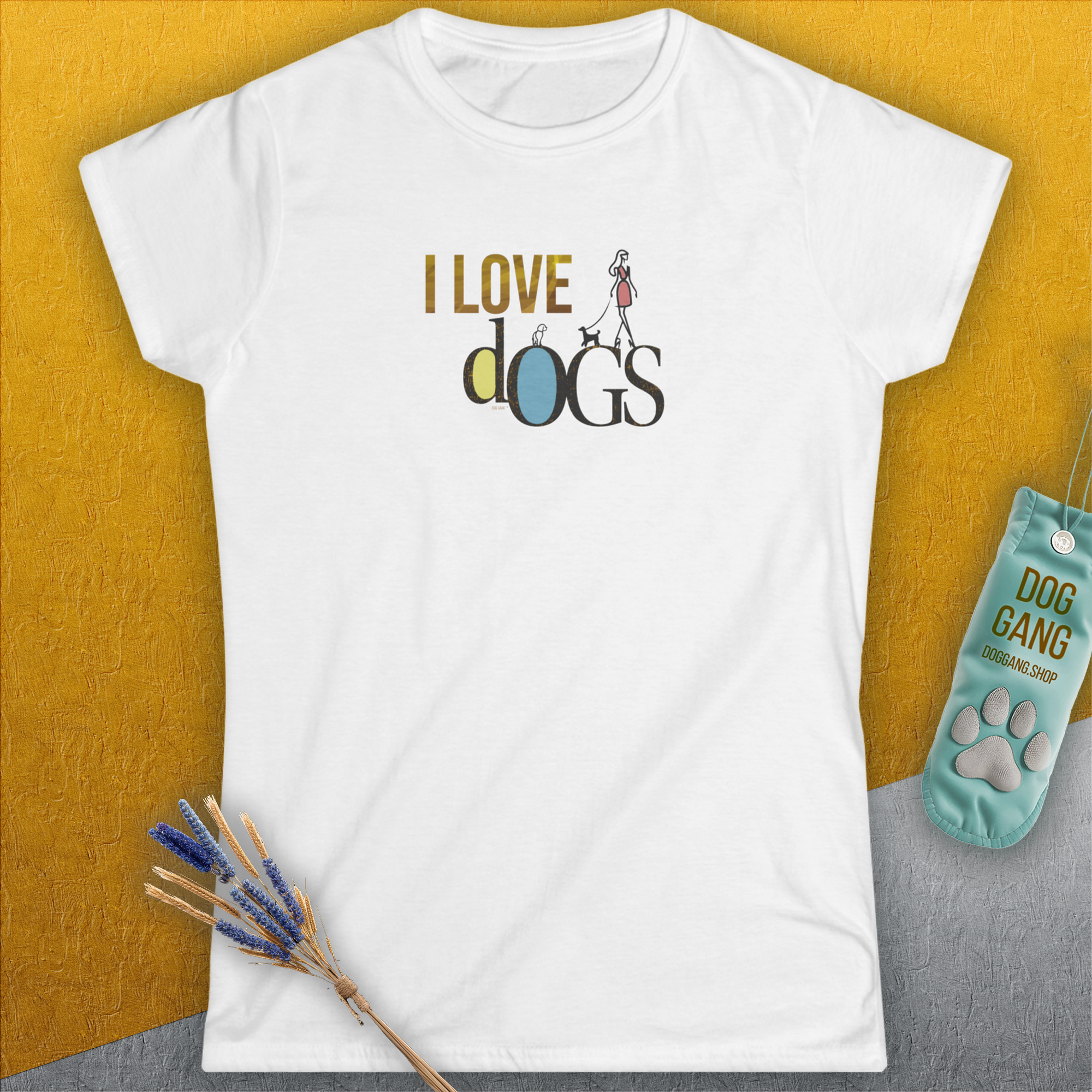 I Love Dogs - Series I, Volume 2, Women's T-Shirt-, a fun and stylish design for dog lovers from Dog Gang