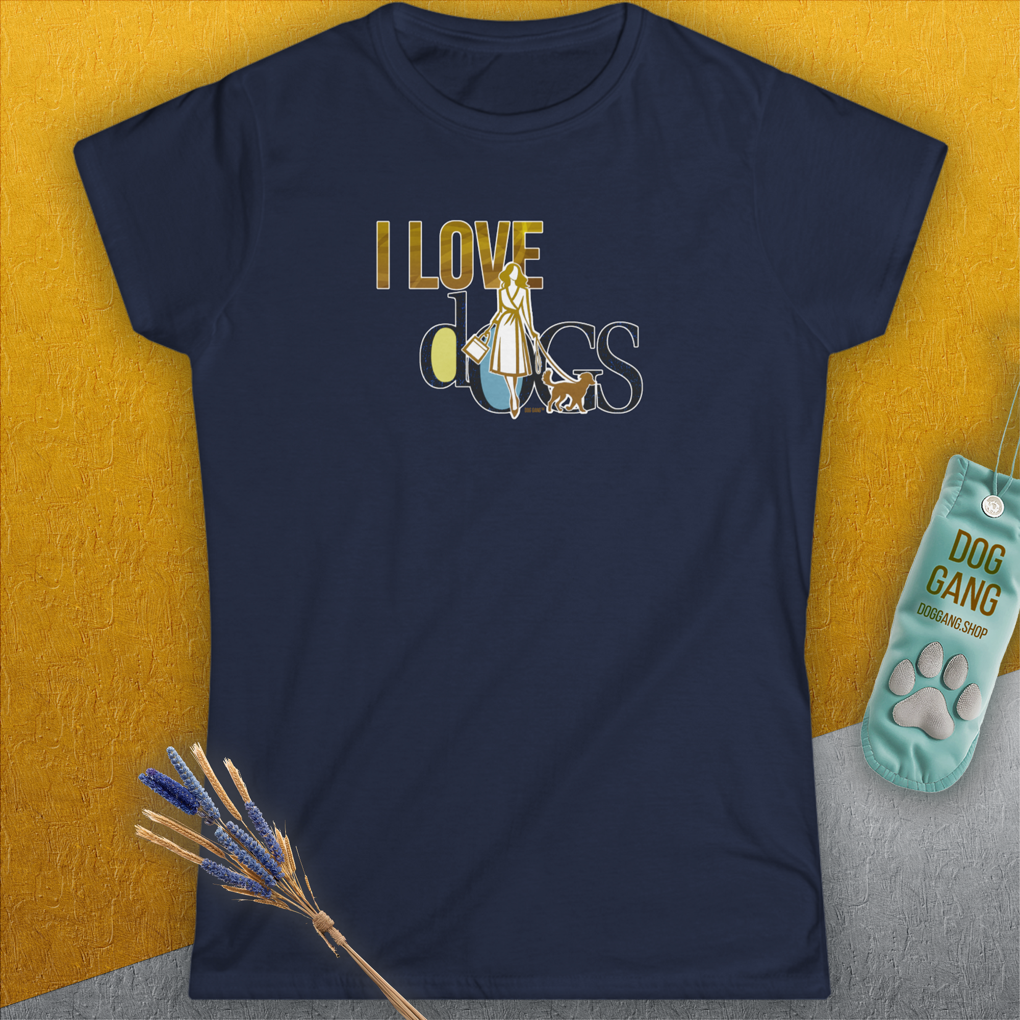 I Love Dogs - Series I, Volume 3, Women's T-Shirt-, a fun and stylish design for dog lovers from Dog Gang