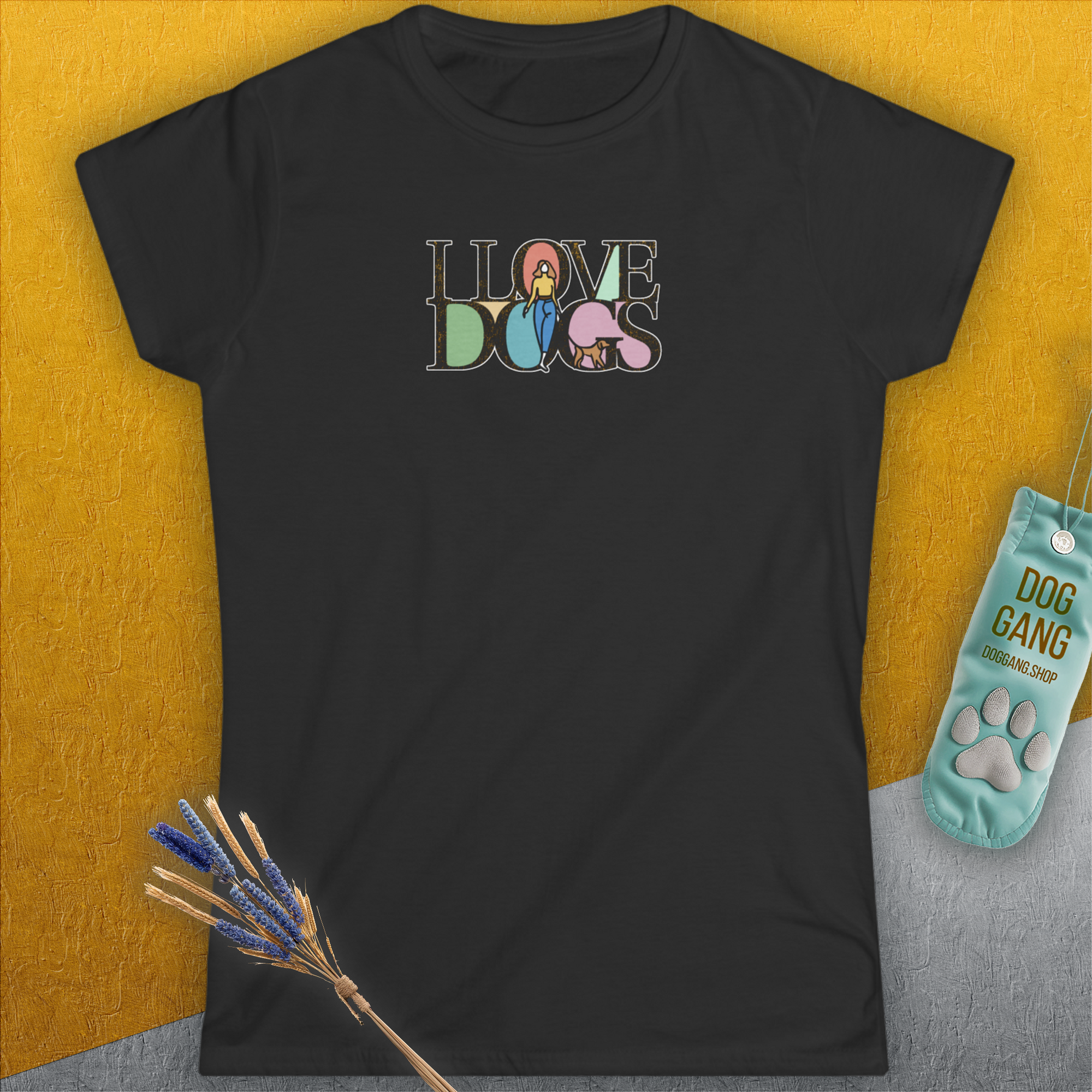 I Love Dogs - Series I, Volume 5, Women's T-Shirt-, a fun and stylish design for dog lovers from Dog Gang