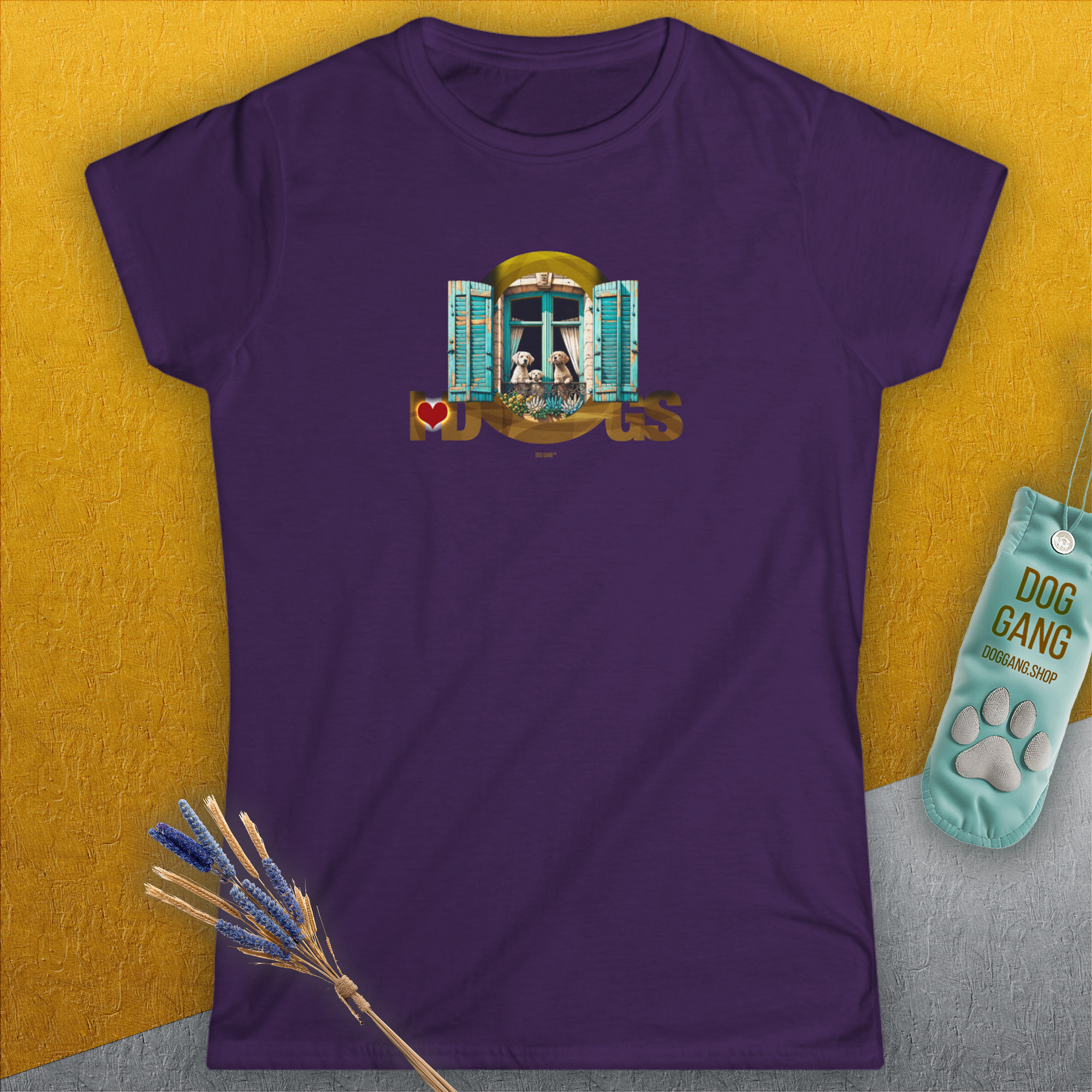 I Love Dogs - Series I, Volume 9, Women's T-Shirt-, a fun and stylish design for dog lovers from Dog Gang