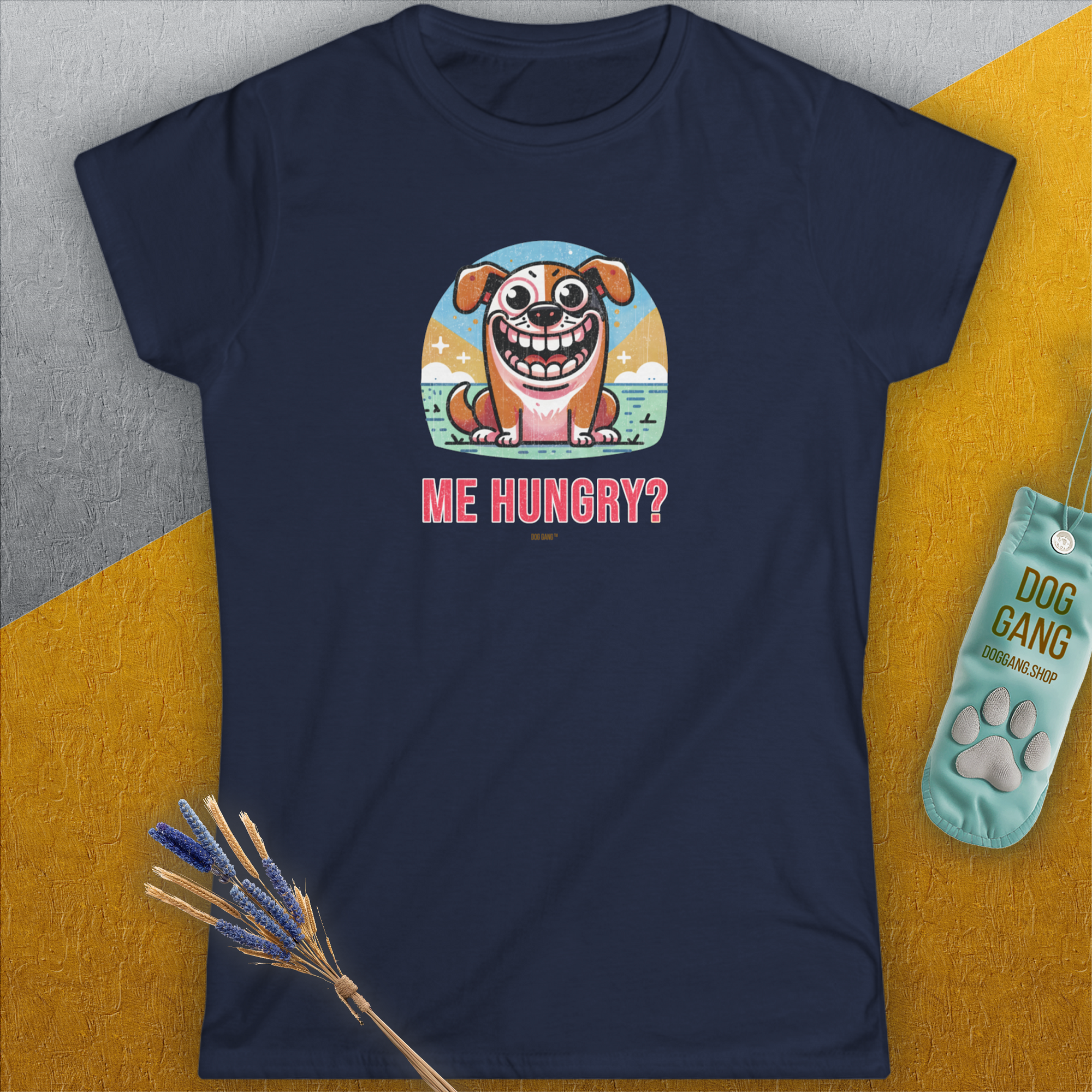 Me Hungry? Volume 3, Women's T-Shirt-, a fun and stylish design for dog lovers from Dog Gang