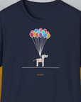 The Dog Gang Minimalistic Series I, Volume 2, Unisex T-Shirt-Navy-Design made by Dog Gang