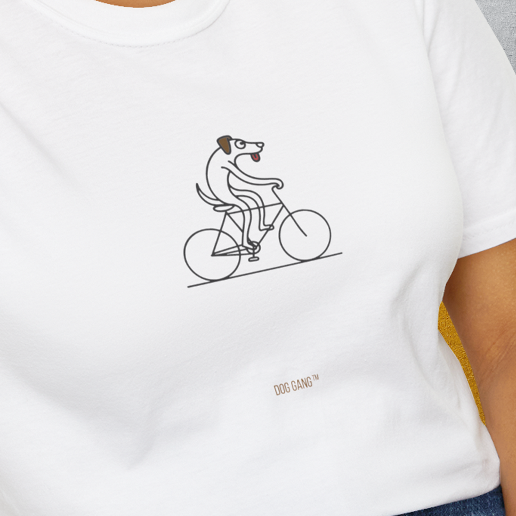 The Dog Gang Minimalistic Series I, Volume 4, Unisex T-Shirt-a minimalistic Shirtdesign by Dog Gang of Switzerland