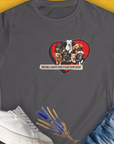 My Heart Belong To Dogs (dogs will always have a place in my heart), Volume 2, Women's T-Shirt-Charcoal. A dog-themed Design from Dog Gang