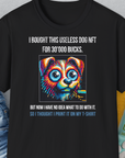 NFT Series, Volume 2, Unisex T-Shirt-Black, Design by Dog Gang