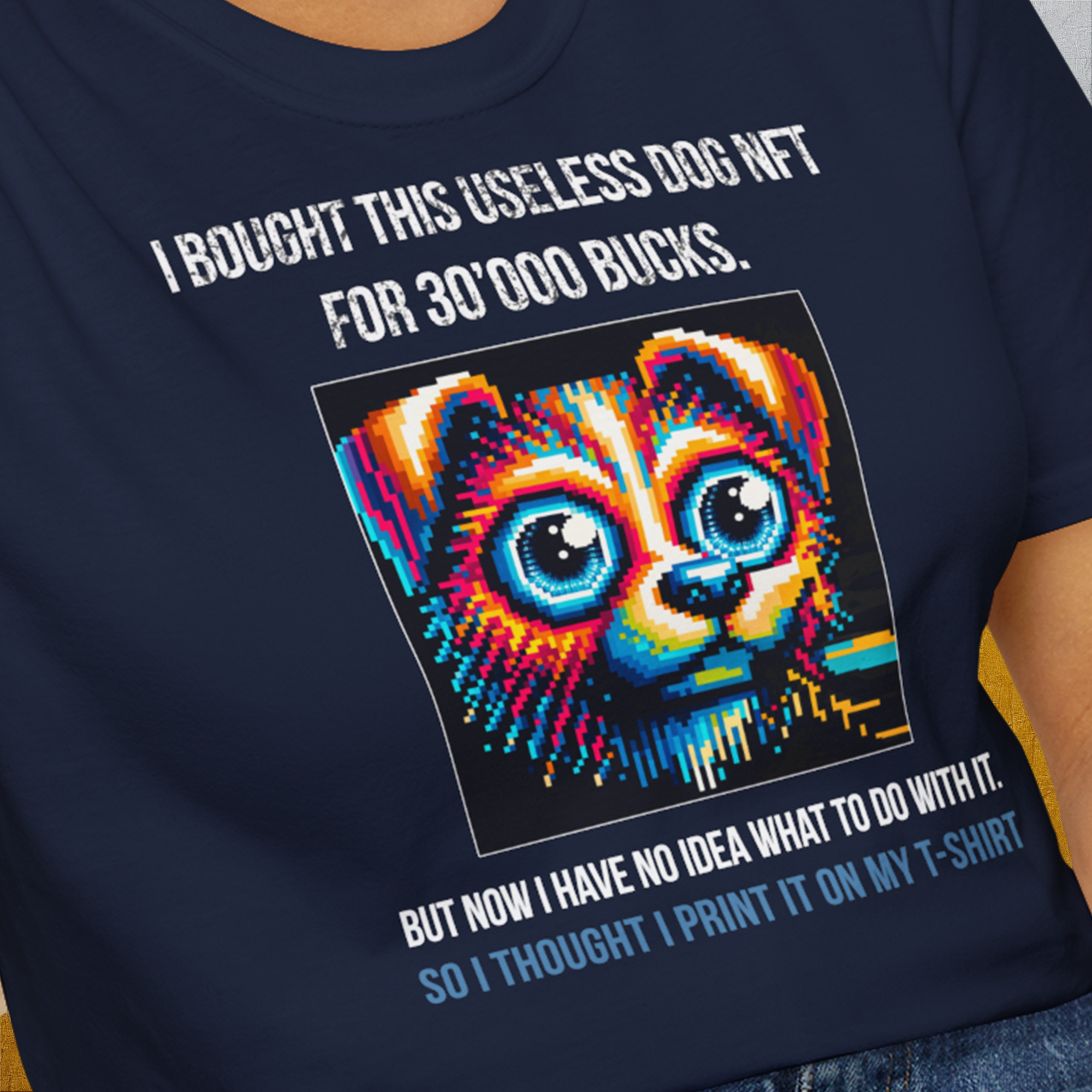 NFT Series, Volume 2, Unisex T-Shirt-, a fun and stylish design for dog lovers from Dog Gang