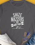 Shize Mazzers, Volume 1, Women's T-Shirt-Charcoal. For dog lovers and dog owners. Design by Dog Gang
