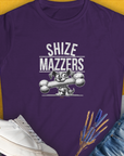 Shize Mazzers, Volume 1, Women's T-Shirt-Purple, a cool and stylish design with a funny saying from Dog Gang