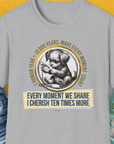 One Human Year = Ten Dog Years, Volume 4, Unisex T-Shirt-Sport Grey-Design made by Dog Gang