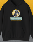 One Human Year = Ten Dog Years, Volume 1, Unisex Hoodie-Black- dog lover Shirtdesign made by Dog Gang