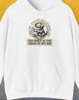 One Human Year = Ten Dog Years, Volume 4, Unisex Hoodie-White. A dog-themed Design from Dog Gang