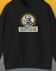One Human Year = Ten Dog Years, Volume 4, Unisex Hoodie-Black- dog lover Shirtdesign made by Dog Gang