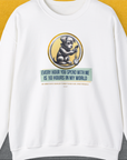 One Human Year = Ten Dog Years, Volume 1, Unisex Sweatshirt- a lovely and cute Shirtdesign for true dog lovers by Dog Gang