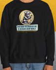 One Human Year = Ten Dog Years, Volume 1, Unisex Sweatshirt-Design by Dog Gang