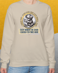 One Human Year = Ten Dog Years, Volume 4, Unisex Sweatshirt- a cute Shirtdesign for dog lovers by Dog Gang