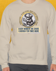 One Human Year = Ten Dog Years, Volume 4, Unisex Sweatshirt- a lovely and cute Shirtdesign for true dog lovers by Dog Gang