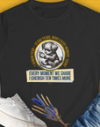One Human Year = Ten Dog Years, Volume 4, Women's T-Shirt-Black. A perfect gift for dog lovers and dog owners. Design by Dog Gang