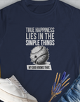 True Happiness Series One, Volume 1, Women's T-Shirt-Navy, a cool and stylish design with a funny saying from Dog Gang