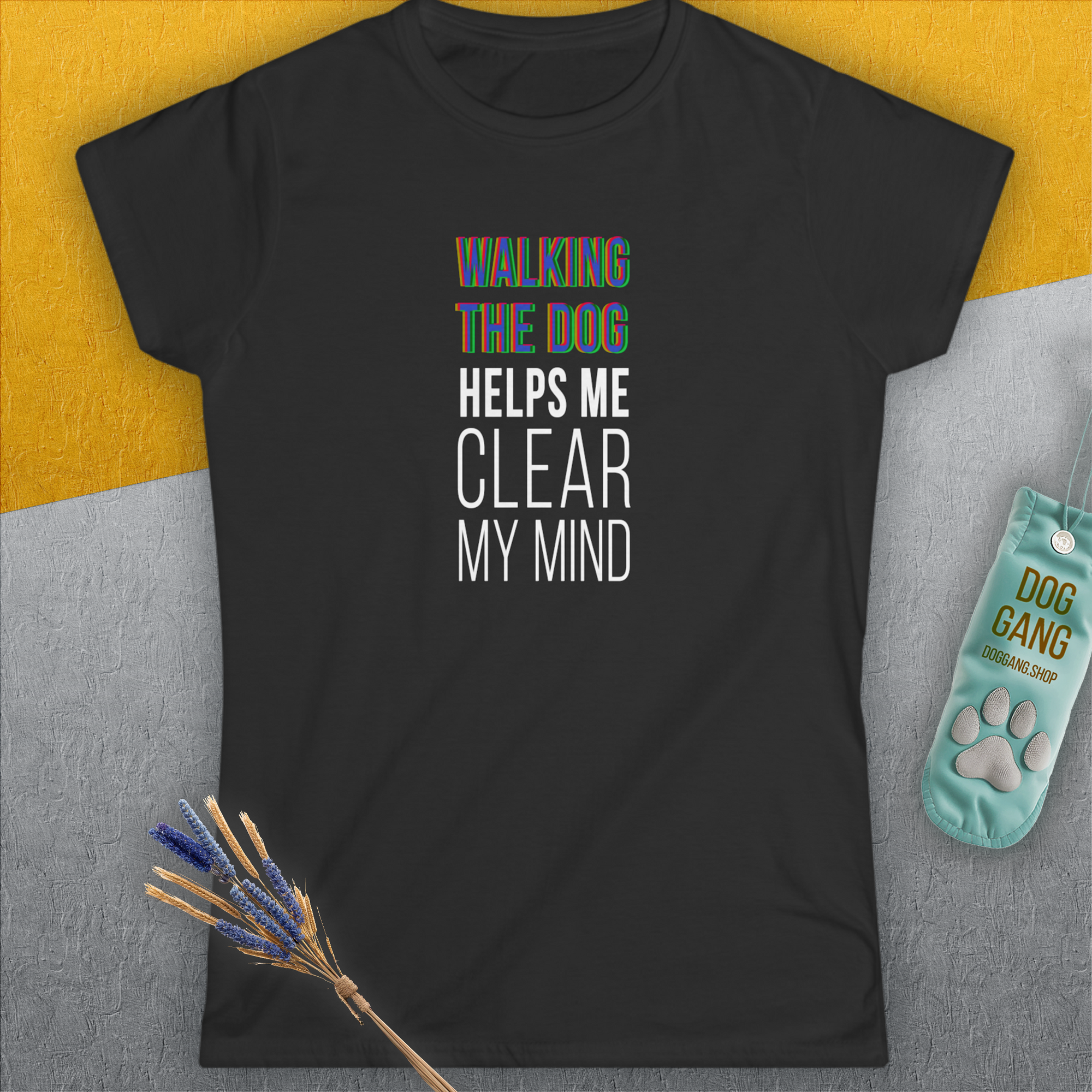 Walking The Dog Series One, Volume 3, Women's T-Shirt-, a fun and stylish design for dog lovers from Dog Gang