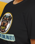Allright Come And Get It, Volume 2, Unisex T-Shirt-, Design by Dog Gang