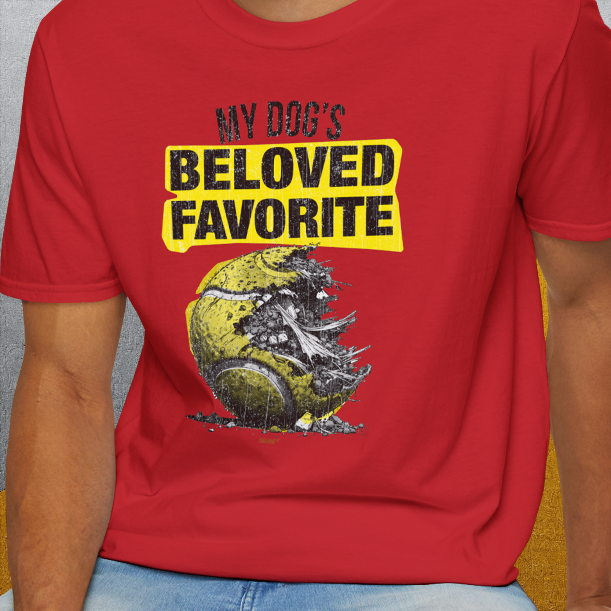 Beloved Favorite, Volume 1, Unisex T-Shirt-. For dog lovers and dog owners. Design by Dog Gang