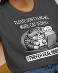 Cat Videos Series, Volume 1, Unisex T-Shirt-lustiges Shirt für Hundeliebhaber, Design by Dog Gang