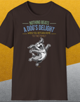 Nothing Beats A Dog's Delight When You Return Home, Volume 3, Unisex T-Shirt-lustiges Shirt für Hundeliebhaber, Design by Dog Gang