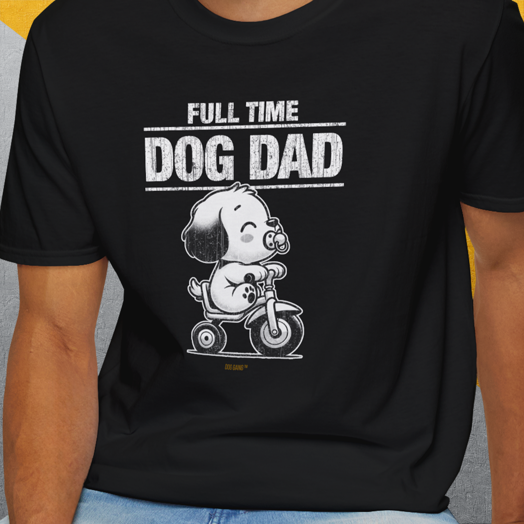 Dog Dad Series, Volume 3, Unisex T-Shirt-, a fun and stylish design for dog lovers from Dog Gang