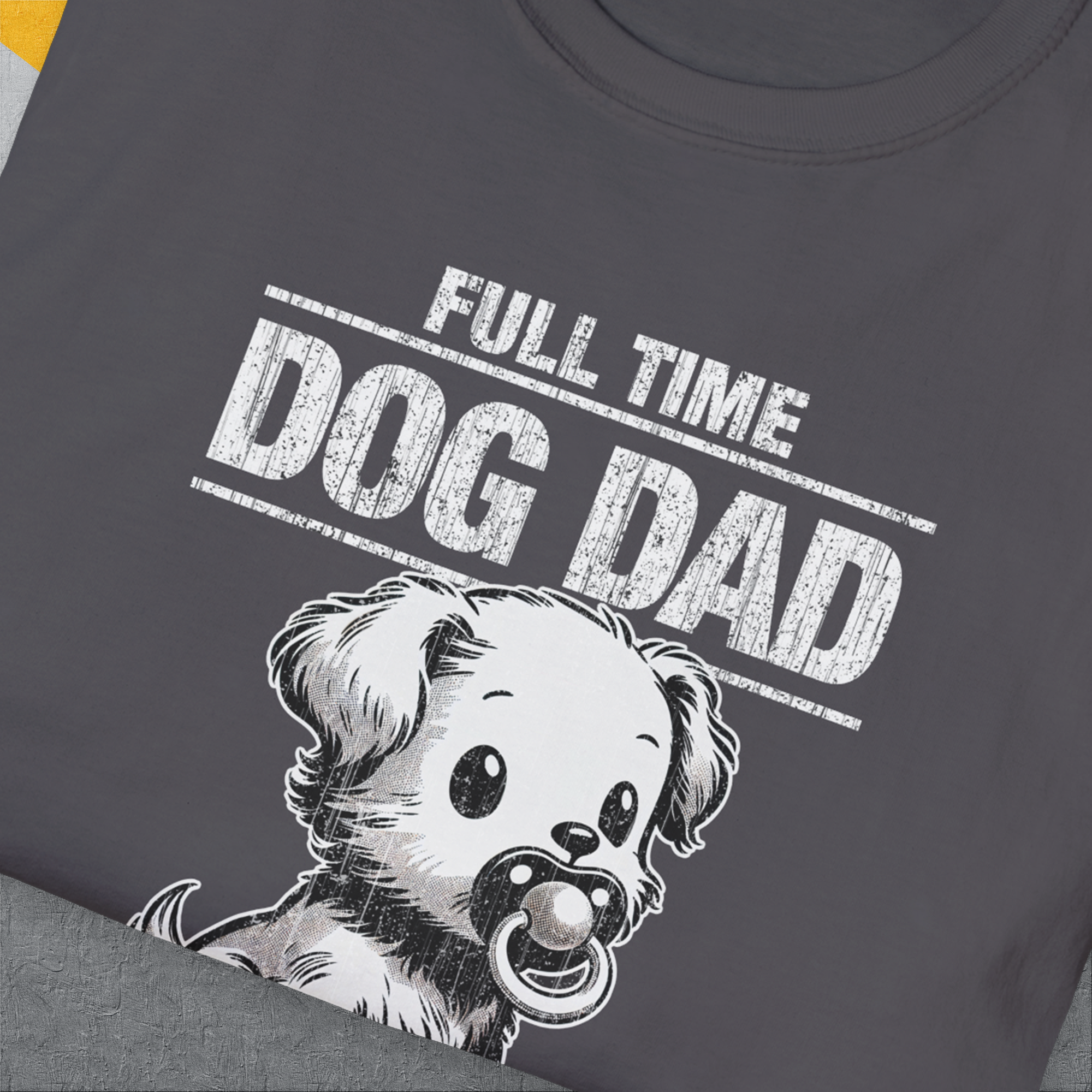 Dog Dad Series, Volume 4, Unisex T-Shirt-. For dog lovers and dog owners. Design by Dog Gang