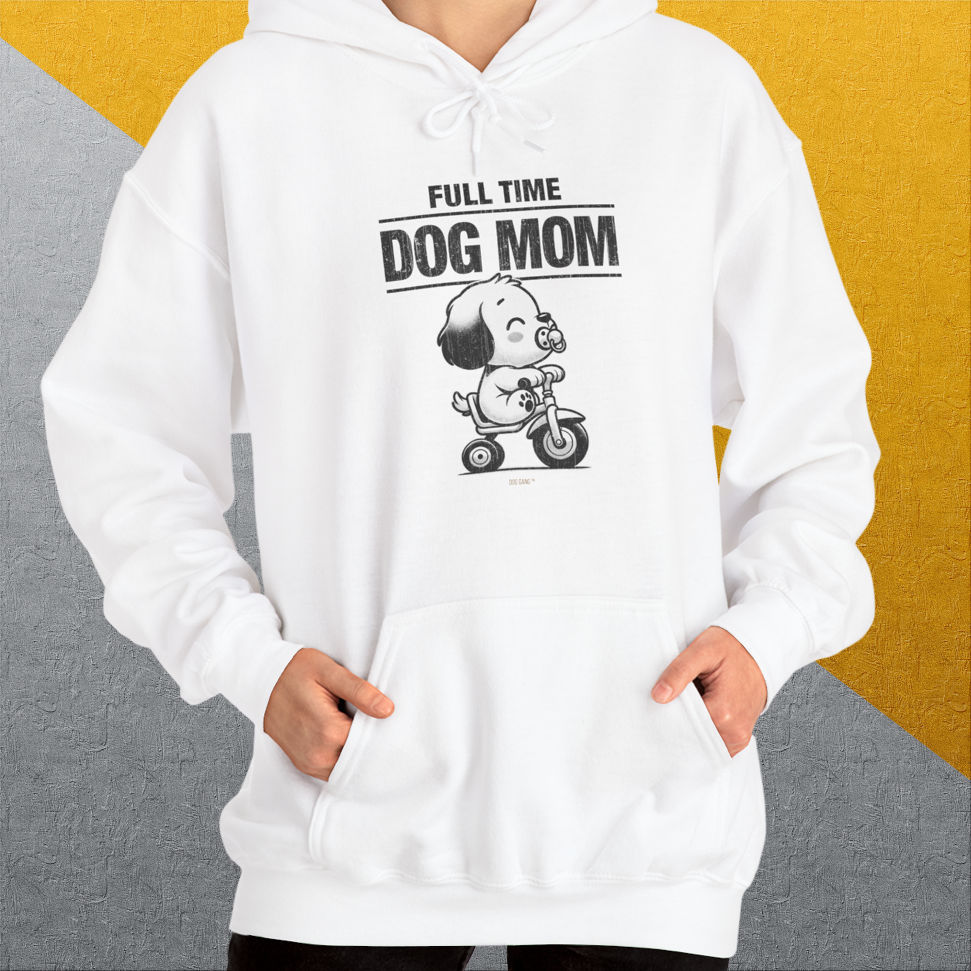 Dog Mom Series, Volume 3, Unisex Hoodie-, a cool and stylish design with a funny saying from Dog Gang