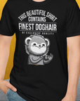 This Beautiful Shirt Contains Finest Dog Hair Of Exclusive Quality, Volume 2, Unisex T-Shirt-bequemes Softstyle - Tshirt. Lustiger Spruch mit Hund. Für Hundefreunde, in- und outdoor. Design by Dog Gang