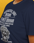 This Beautiful Shirt Contains Finest Dog Hair, Volume 3, Unisex T-Shirt-bequemes Softstyle - Tshirt. Lustiger Spruch mit Hund. Für Hundefreunde, in- und outdoor. Design by Dog Gang