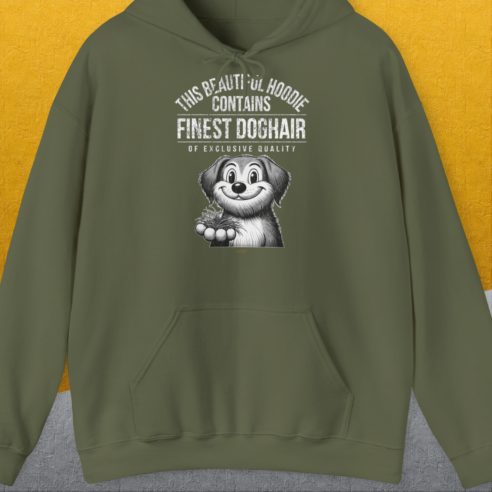 This Beautiful Hoodie Contains Finest Dog Hair Of Exclusive Quality, Volume 1, Unisex Hoodie