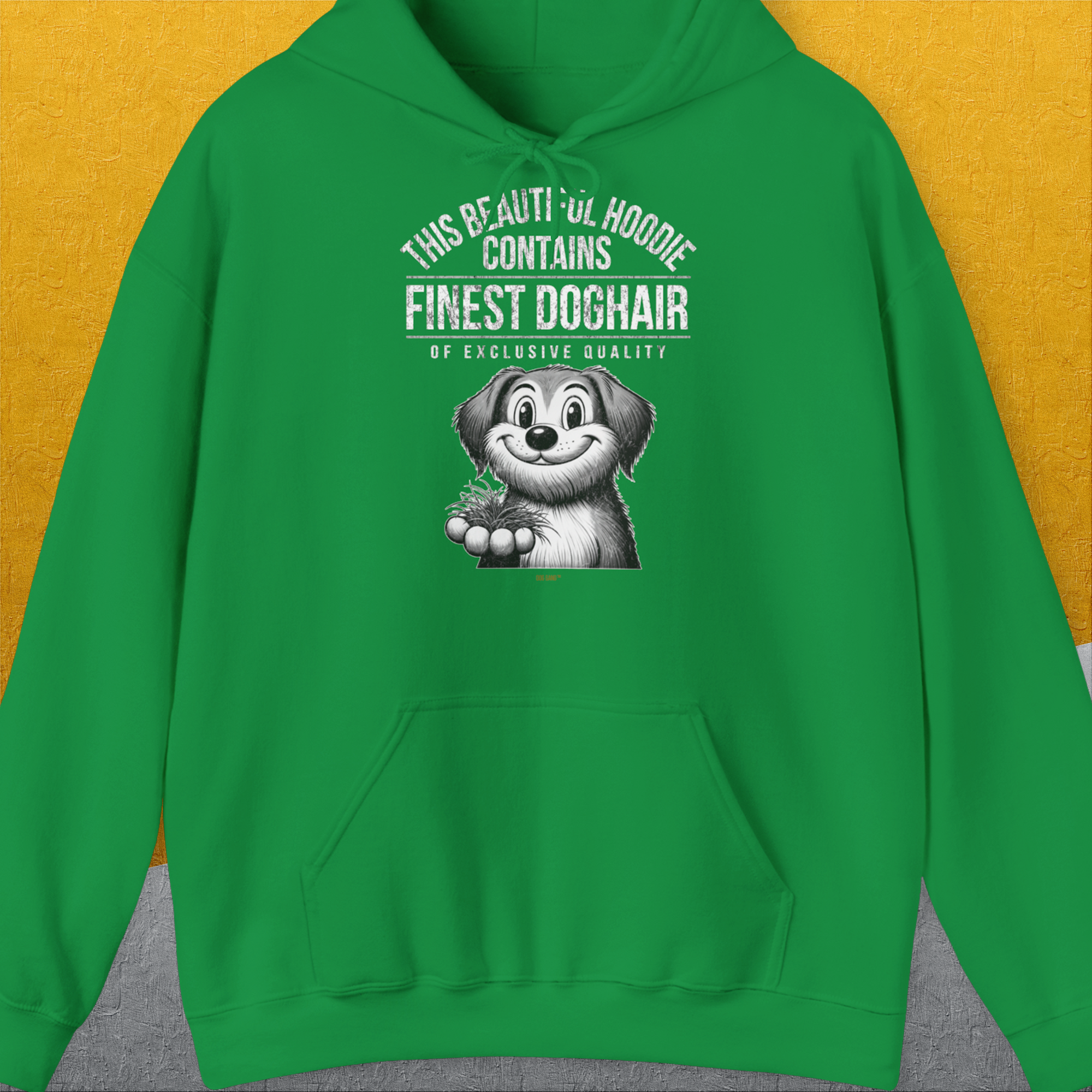 This Beautiful Hoodie Contains Finest Dog Hair Of Exclusive Quality, Volume 1, Unisex Hoodie