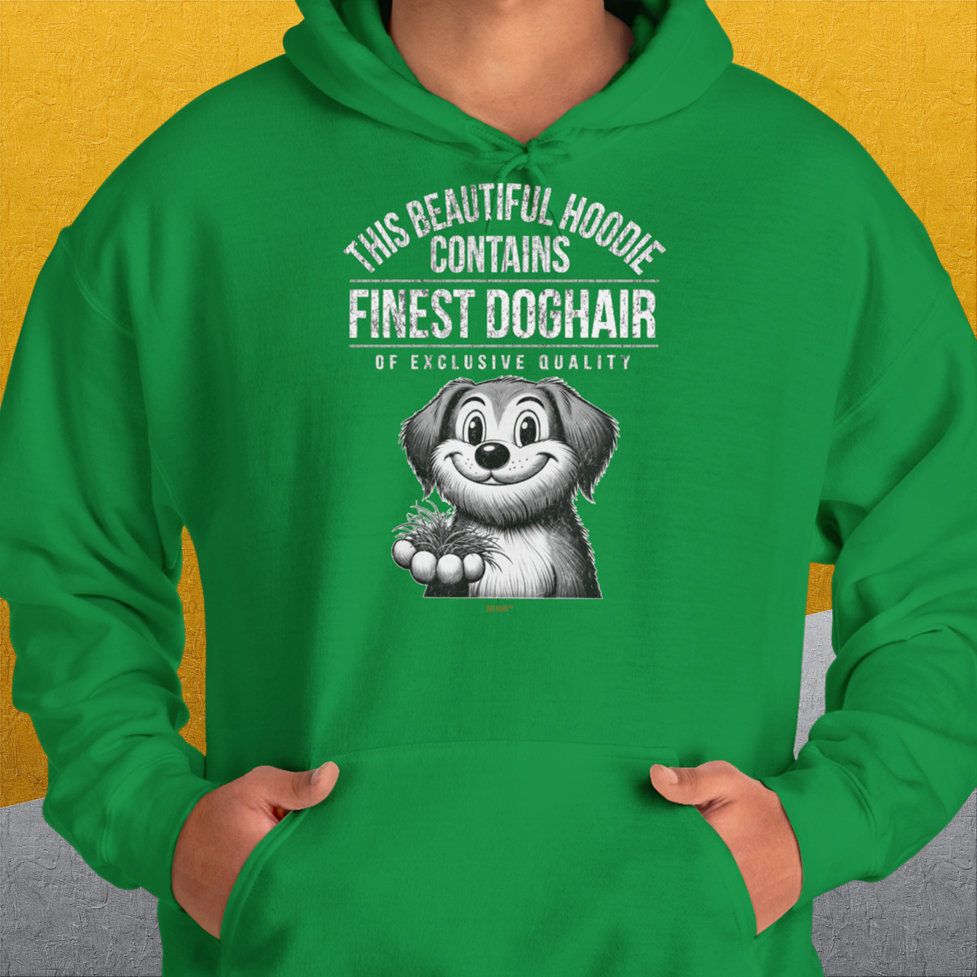 This Beautiful Hoodie Contains Finest Dog Hair Of Exclusive Quality, Volume 1, Unisex Hoodie