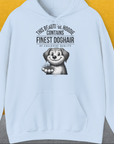 This Beautiful Hoodie Contains Finest Dog Hair Of Exclusive Quality, Volume 1, Unisex Hoodie-Light Blue-originelles und lustiges Hundeshirt, Design by Dog Gang