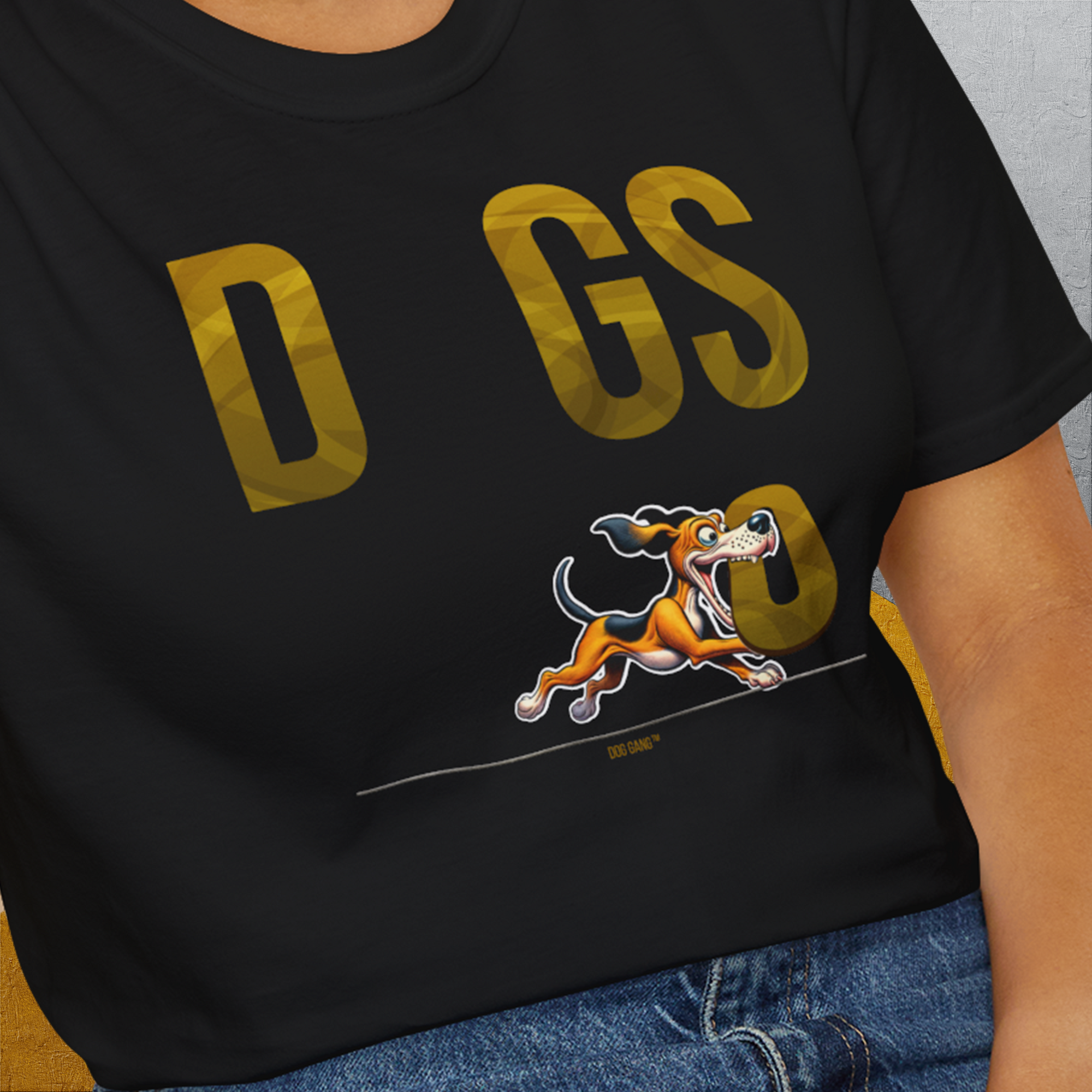 DOGS Series (D-GS), Volume 1, Unisex T-Shirt-, a fun and stylish design for dog lovers from Dog Gang
