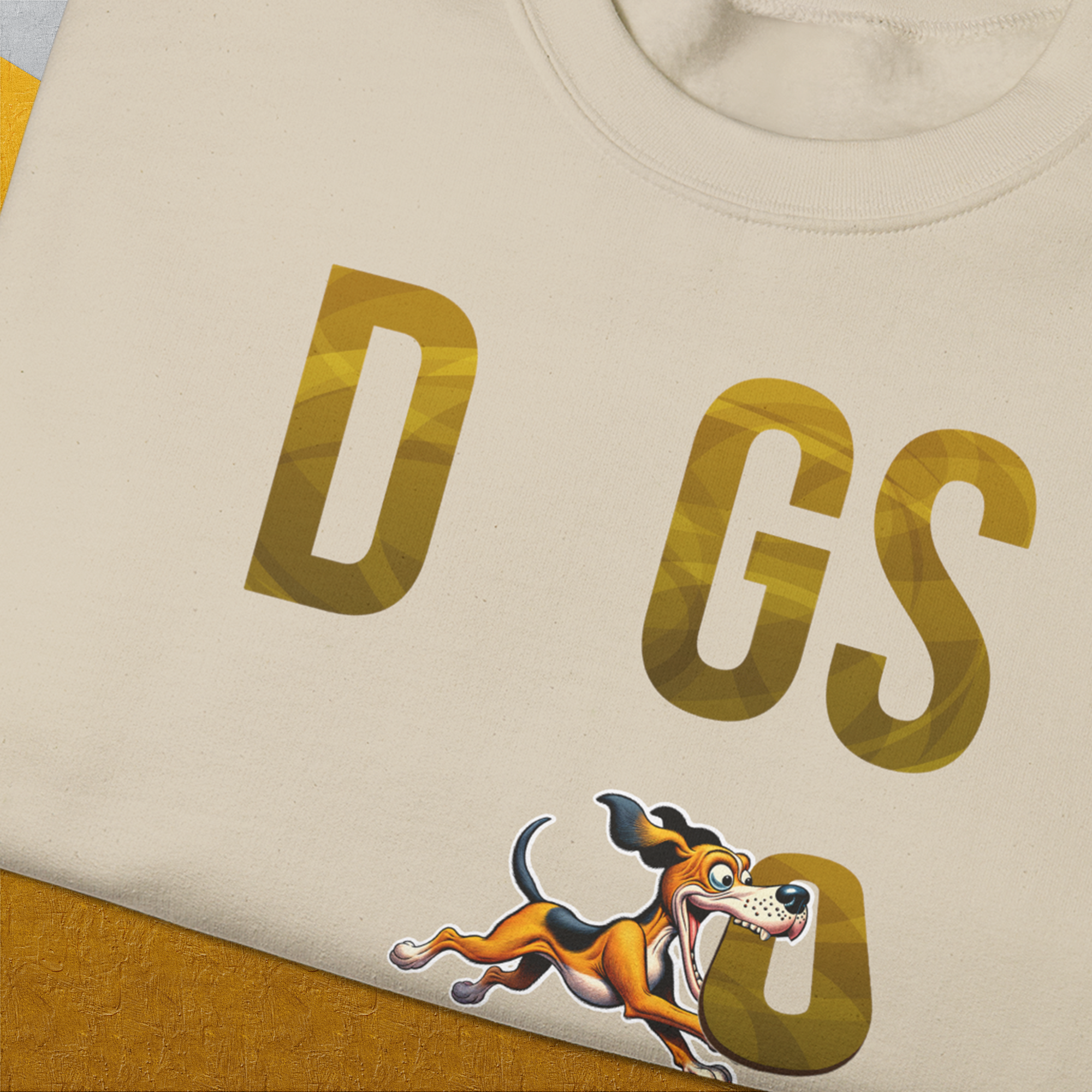 DOGS Series (D-GS), Volume 1, Unisex Sweatshirt-. A dog-themed Design from Dog Gang