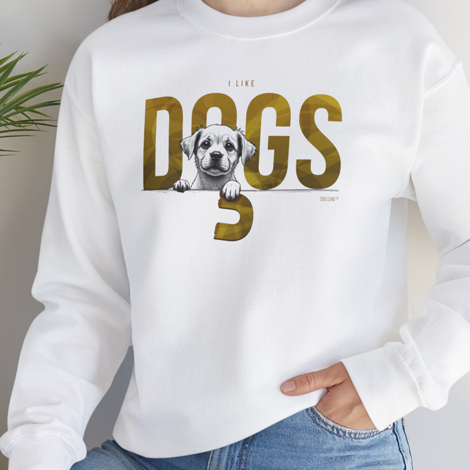 DOGS Series (D-GS), Volume 3, Unisex Sweatshirt-. A perfect gift for dog lovers and dog owners. Design by Dog Gang
