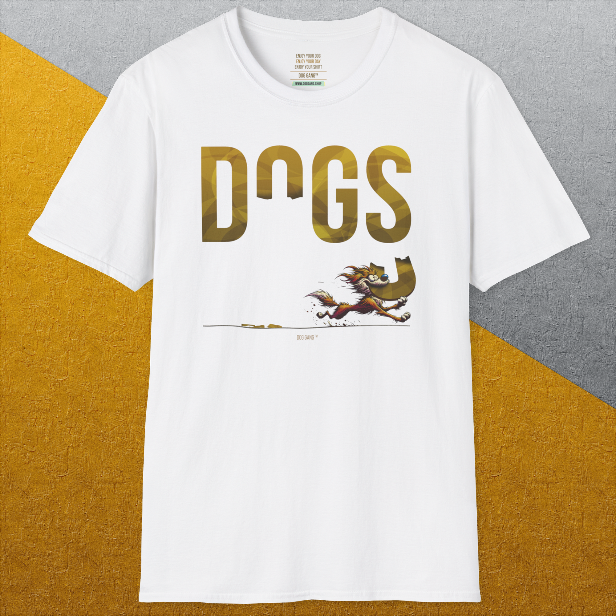DOGS Series (D-GS), Volume 4, Unisex T-Shirt-, a cool and stylish design with a funny saying from Dog Gang