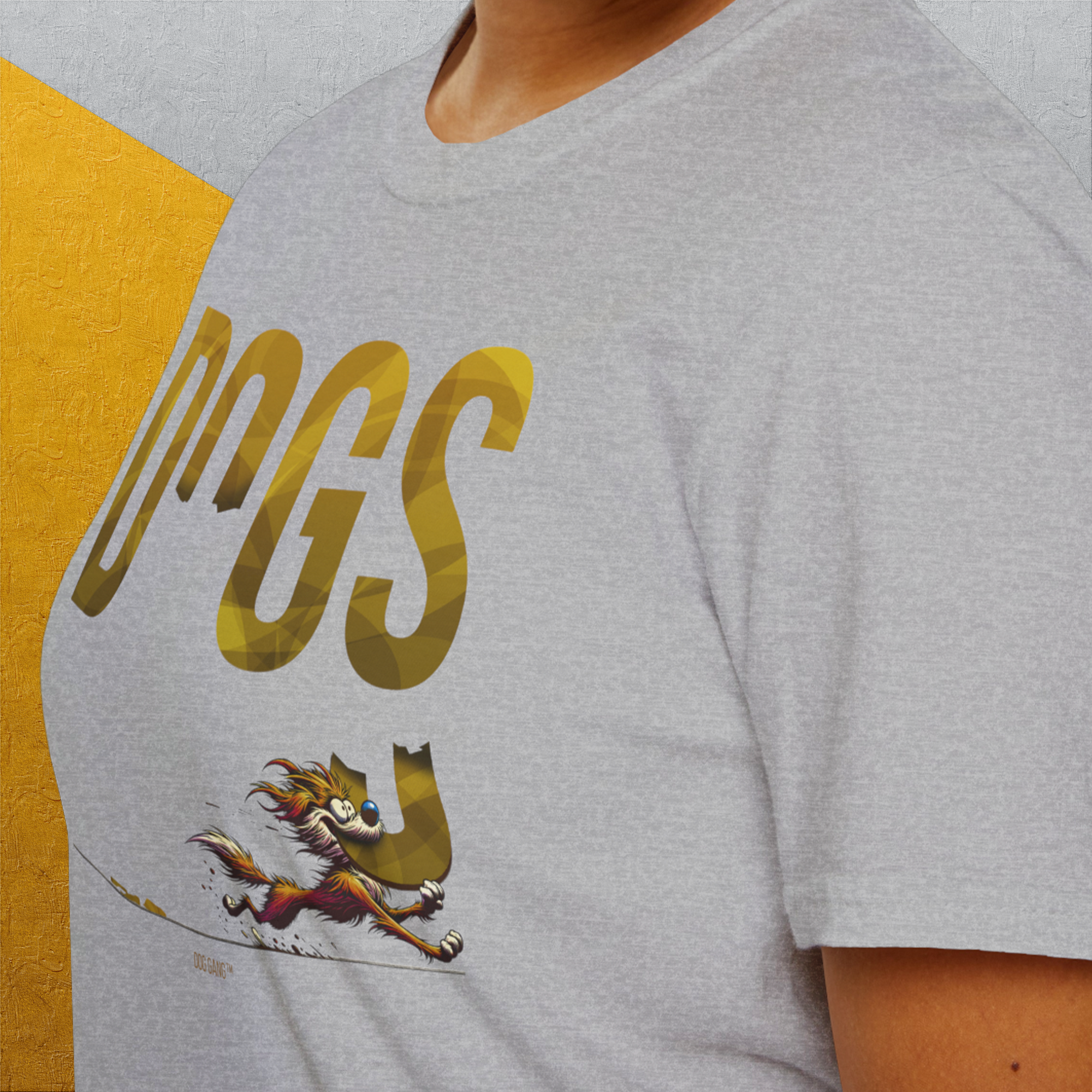 DOGS Series (D-GS), Volume 4, Unisex T-Shirt-, Design by Dog Gang