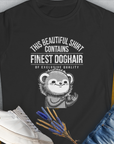 This Beautiful Shirt Contains Finest Dog Hair Of Exclusive Quality, Volume 2, Women's T-Shirt-Black. A perfect gift for dog lovers and dog owners. Design by Dog Gang