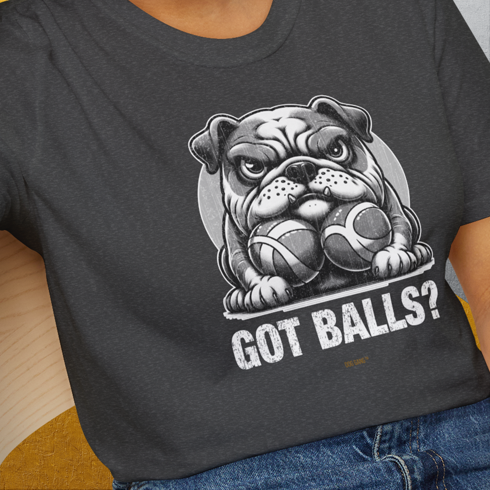Got Balls? Volume 4, Unisex T-Shirt-, a fun and stylish design for dog lovers from Dog Gang